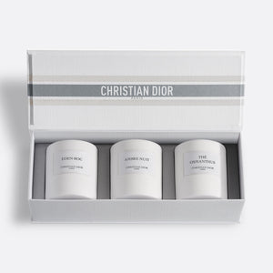 SCENTED CANDLE DISCOVERY SET | Discovery Set of 3 Scented Candles - Ambre Nuit, Eden-Roc and Thé Osmanthus